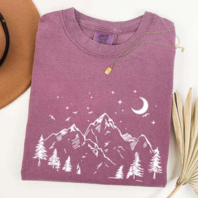 Minimalist Mountain Hiking T-Shirt