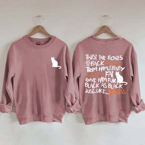 Funny Twist The Bones Cute Hocus Pocus Sweatshirt