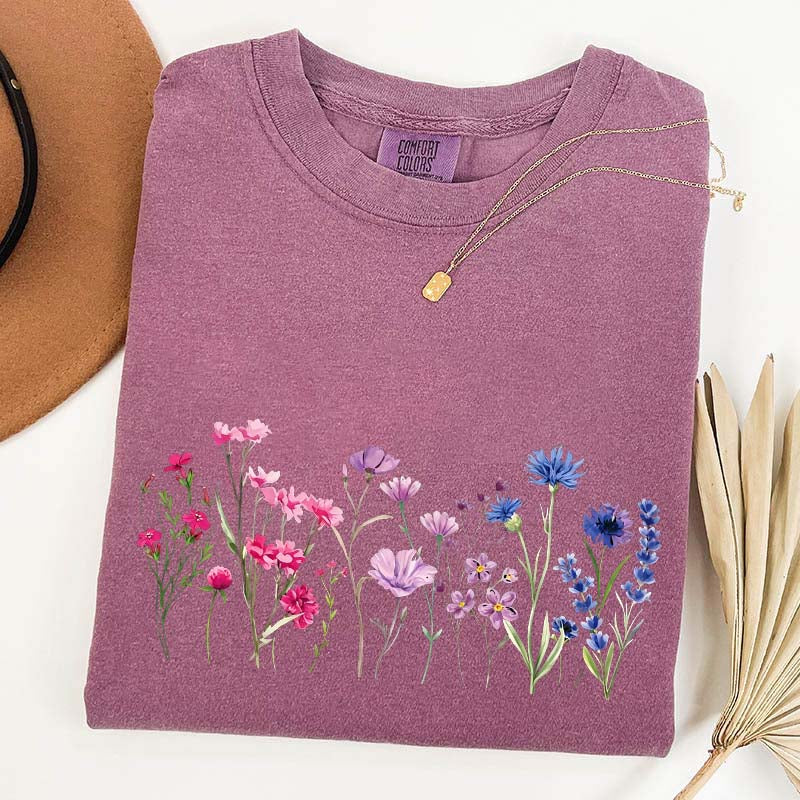 Cute Pride Wildflower T-Shirt