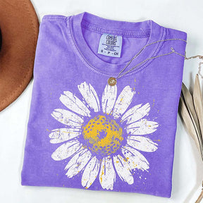 Boho Floral Daisy Graphic T-Shirt