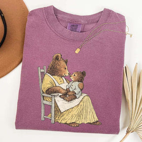 Vintage Storybook Bear Cub T-Shirt