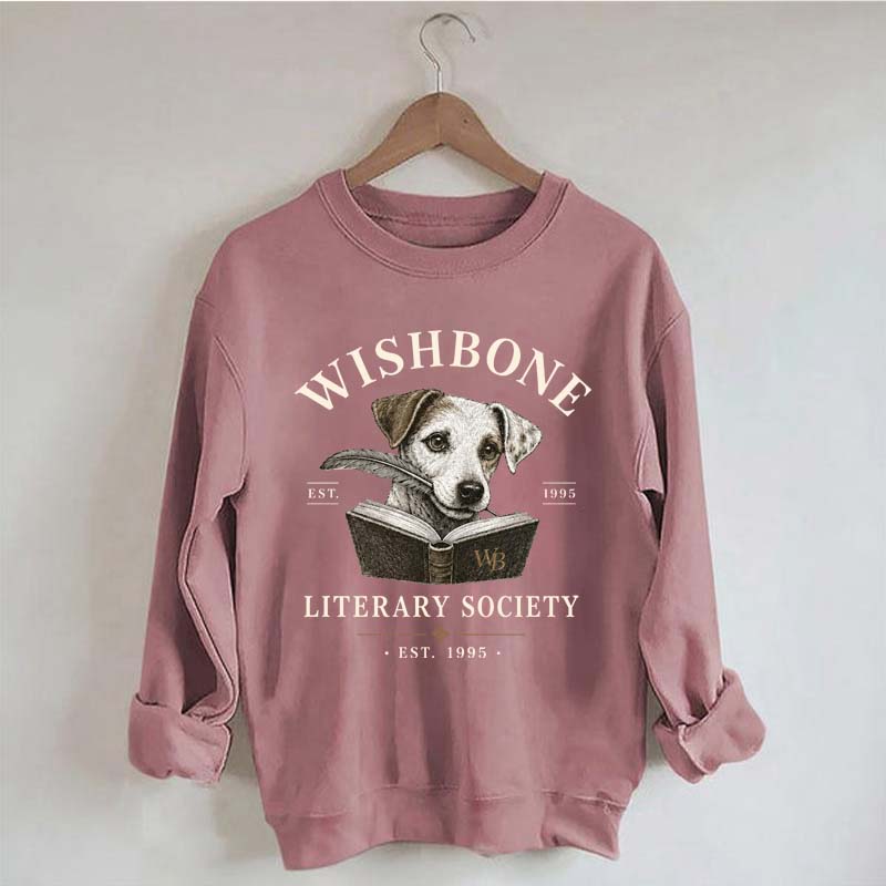 Wishbone Literary Society Nostalgia Dog Sweatshirt