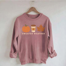 Cozy Autumn Sweater Weather Sweatshirt