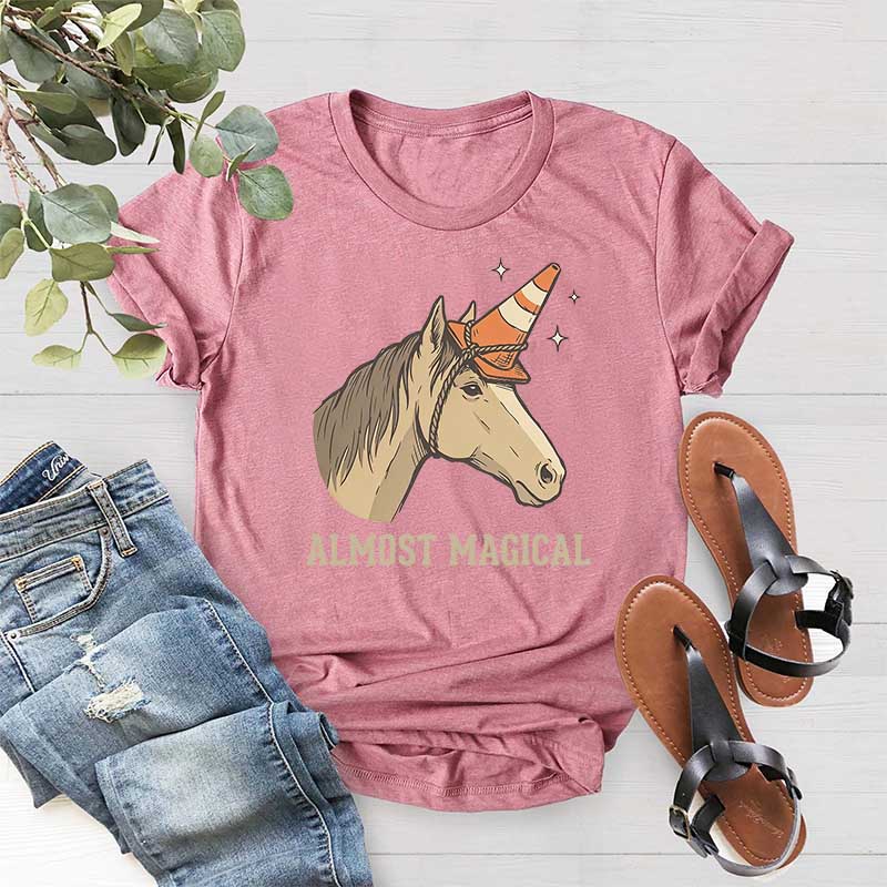 Funny Horse Almost Magical T-Shirt