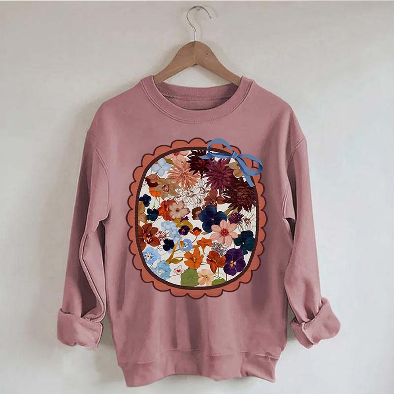 Boho Wildflowers Fantasy Sweatshirt