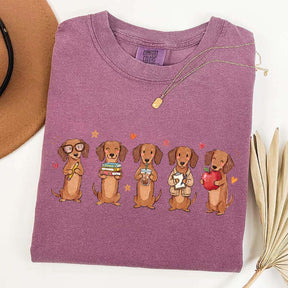Dachshund Teacher Wiener Dog School T-Shirt