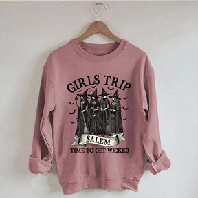 Retro Girls Trip Salem Sweatshirt