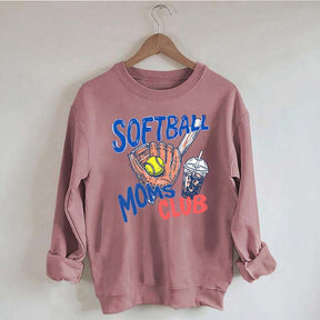 Softball Moms Club Sweatshirt