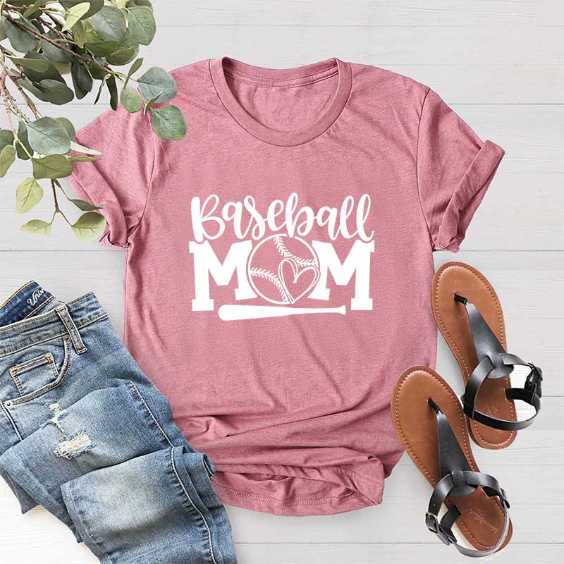 Sports Mom Baseball Trendy T-Shirt
