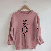 Breathe Symbol Yoga Sweatshirt