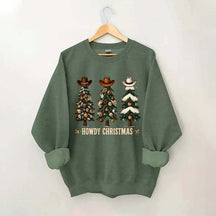 Western Christmas Tree Sweatshirt