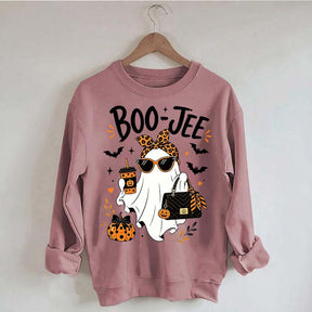 Coquette Ghost Leopard Cute Sweatshirt