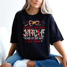 Comfort Colors Funny Christmas Jingle T-Shirt