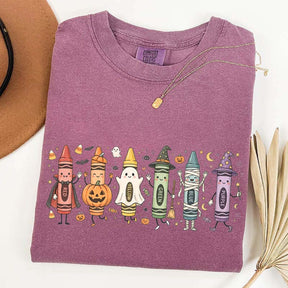 Happy Doodle Back To School Ghost T-Shirt