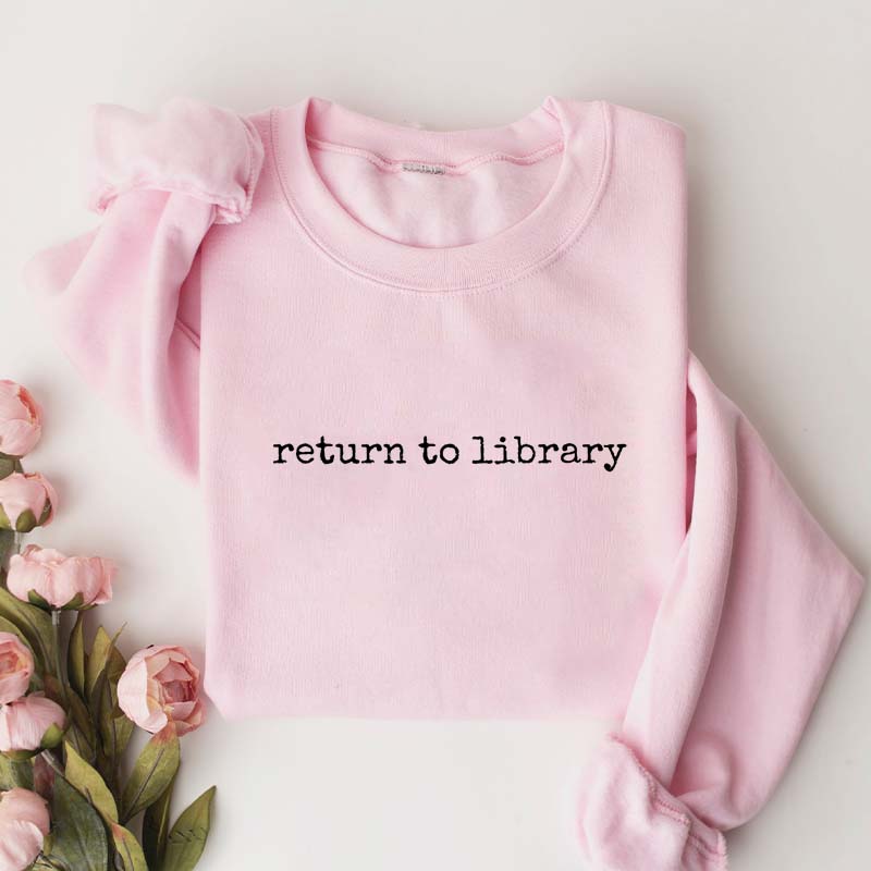 Return To Library Sweatshirt
