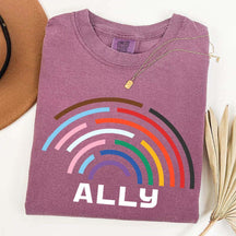 Comfort Colors LGBTQ Ally T-Shirt