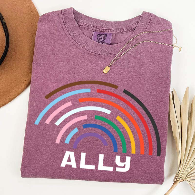 Comfort Colors LGBTQ Ally T-Shirt