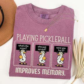 Pickleball Player Comfort Colors T-Shirt