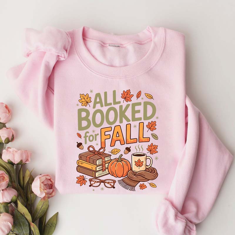 All Booked For Fall Bookish Sweatshirt