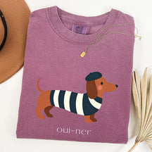 Oui-Ner Sausage Dog T-Shirt