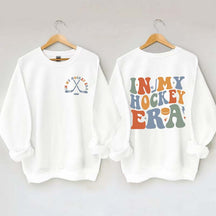 In My Hockey Mom Era Mama Sweatshirt