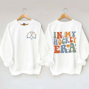 In My Hockey Mom Era Mama Sweatshirt