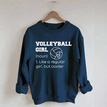Volleyball Girl Explanation Sweatshirt