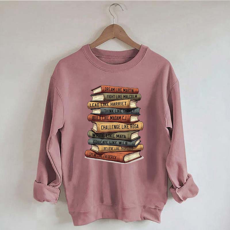 Black History Book Lover Sweatshirt
