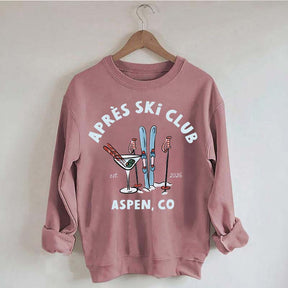 Custom Apres Ski Club Bachelorette Sweatshirt