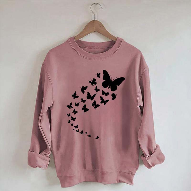 Butterfly Autumn Cute Sweatshirt
