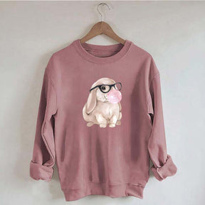 Cute Rabbit Easter Family Sweatshirt