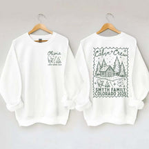 Group Cabin Camping Trip Sweatshirt