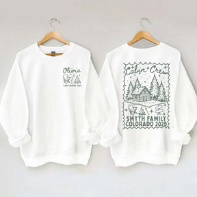 Group Cabin Camping Trip Sweatshirt