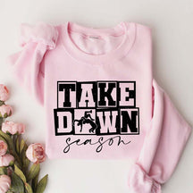 Take Down Season Wrestling Sweatshirt