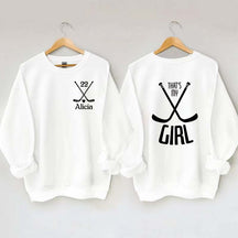 Custom That's My Girl Sweatshirt