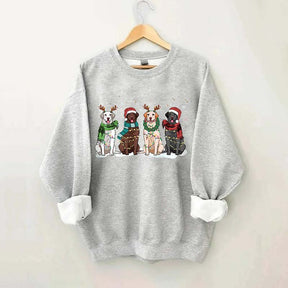 Christmas Labrador Retriever Sweatshirt