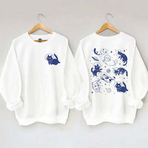 Cats in Space Sweatshirt
