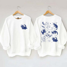 Cats in Space Sweatshirt