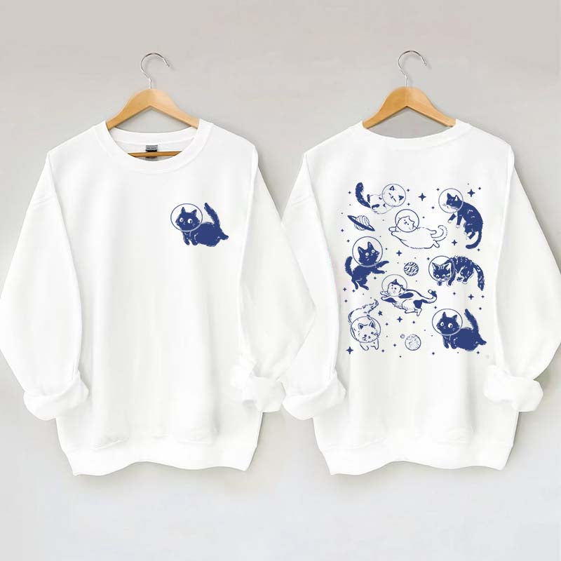 Cats in Space Sweatshirt