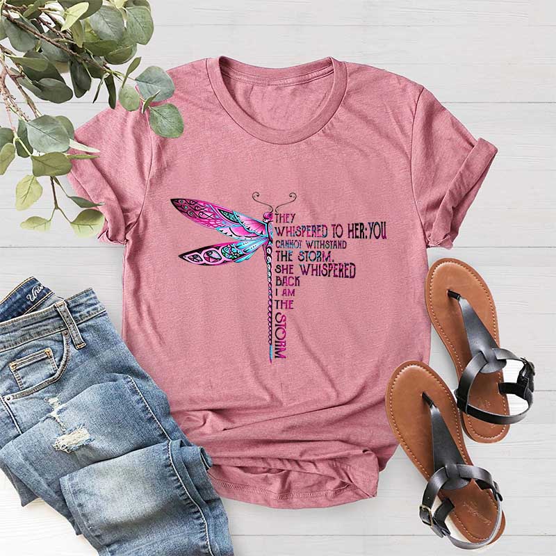I Am The Storm Dragonfly T-Shirt
