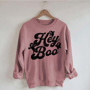 Retro Halloween Boo Sweatshirt