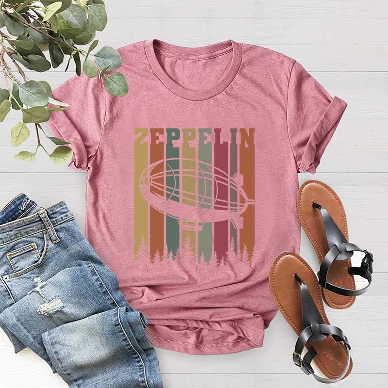 Retro Zeppelin Airship T-Shirt