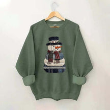 Patchwork Christmas Sweatshirt