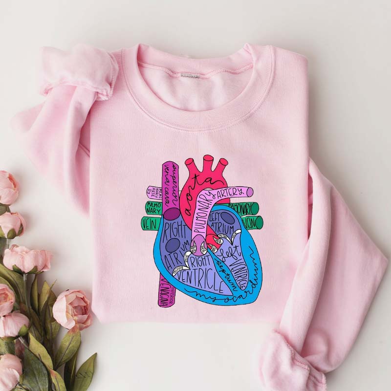 Heart Anatomy Sweatshirt