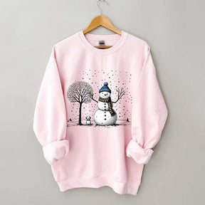 Christmas Snowman Dog Sweatshirt