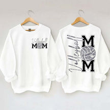 Volleyball Mom Printed Sweatshirt