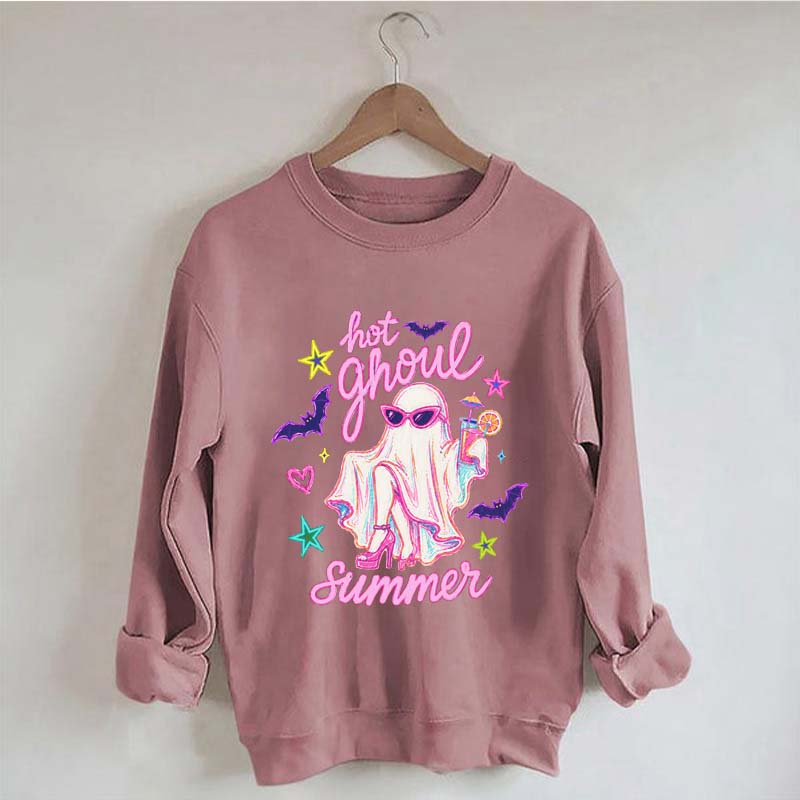 Hot Ghoul Summer Spooky Sweatshirt