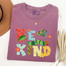 Comfort Colors Be Kind Butterfly T-Shirt
