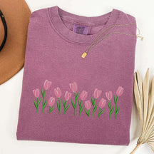 Cute Minimalist Tulip T-Shirt