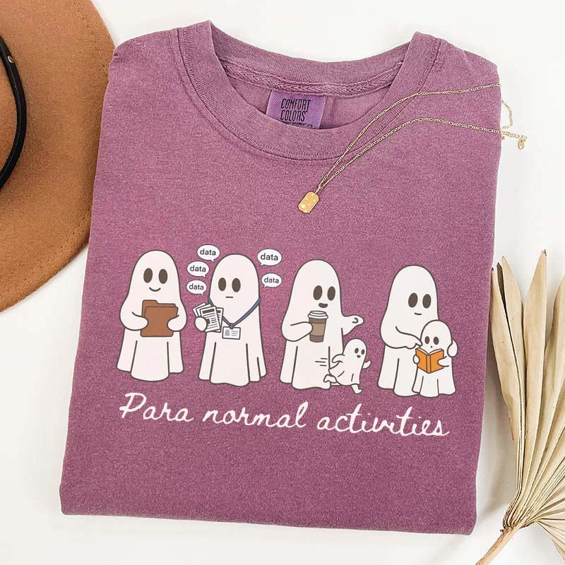Paraprofessional Halloween Teacher T-Shirt